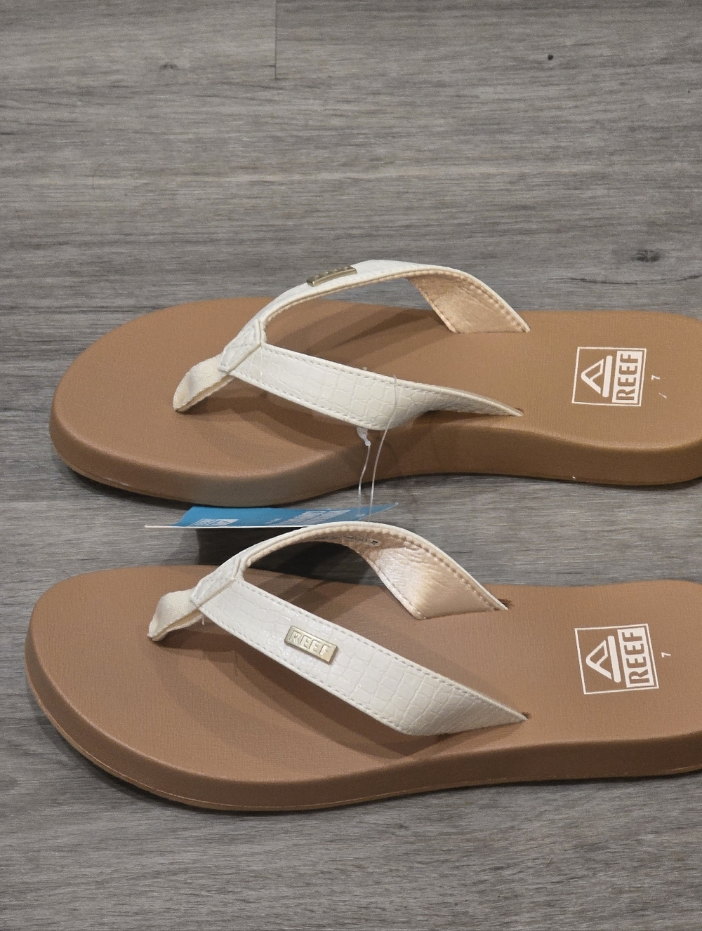 Reef Mia Sassy Flip-Flop Sandals- Vintage Croc - Picture 3 of 8